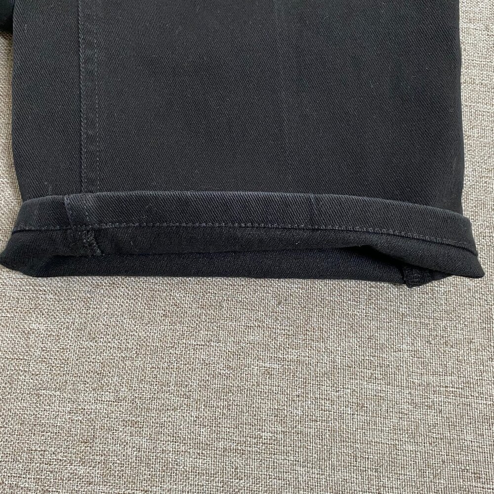 Jones New York Sport Denim Jeans Women's 16 Stretch Mid Rise Shape Control Black - Picture 8 of 13